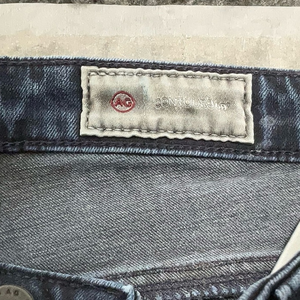 AG Adriano Goldschmied Contour 360 Jeans | Size 25R | Dark Wash Straight Leg - Picture 3 of 3